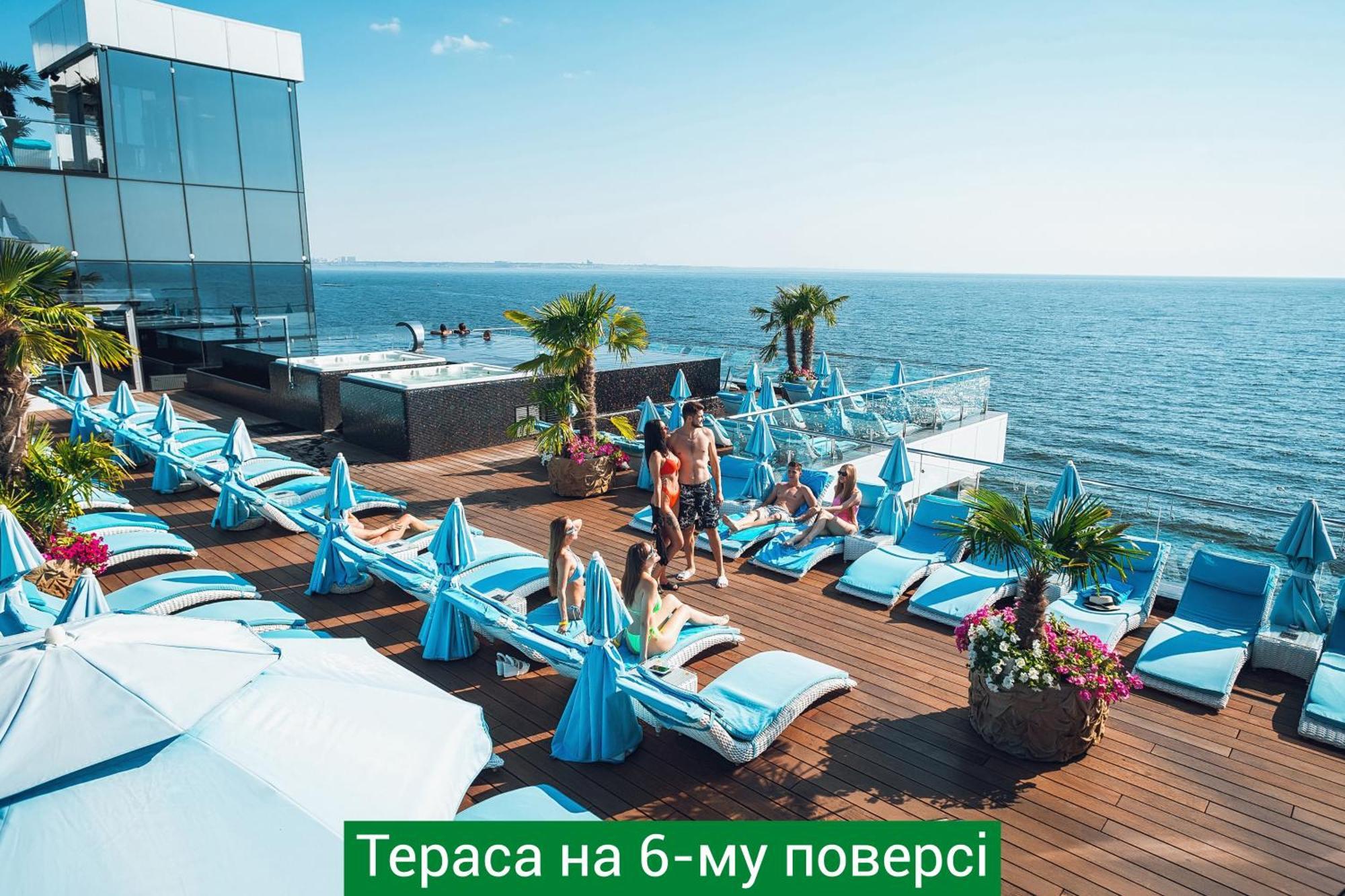 Nemo Hotel Resort & Spa Odessa Exterior foto Terrace on the 6th floor